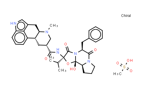 CAS No. 24730-10-7, Dihydroergocristine (mesylate)