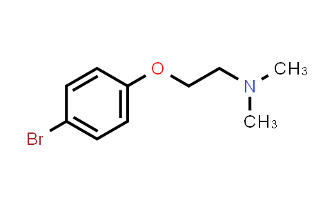 CAS No. 2474-07-9, 2-(4-Bromophenoxy)-N,N-dimethylethanamine