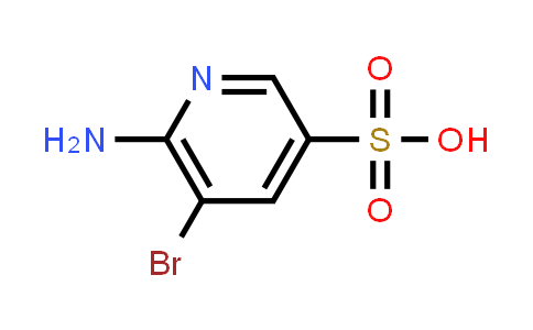 CAS No. 247582-62-3, 6-Amino-5-bromopyridine-3-sulfonic acid
