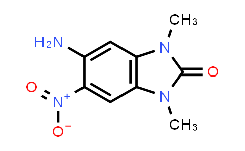 CAS No. 24786-50-3, 5-Amino-1,3-dimethyl-6-nitro-1,3-dihydro-2H-benzo[d]imidazol-2-one