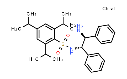 CAS No. 247923-41-7, N-[(1S,2S)-2-Amino-1,2-diphenylethyl]-2,4,6-trisisopropylbenzenesulfonamide