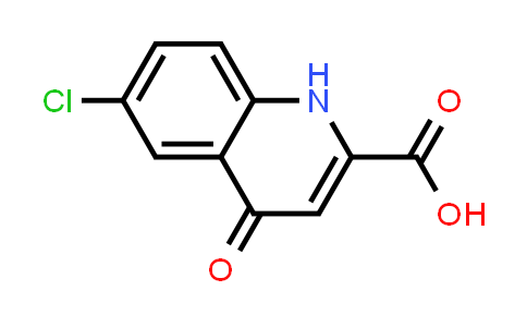 CAS No. 24796-59-6, 6-Chloro-4-oxo-1,4-dihydroquinoline-2-carboxylic acid