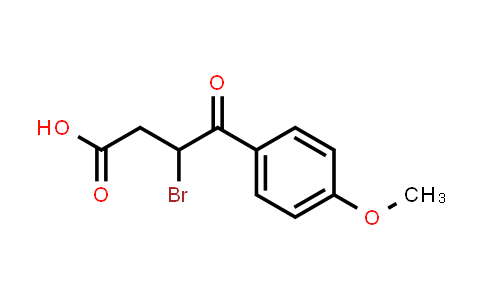 CAS No. 24849-51-2, 3-Bromo-4-(4-methoxyphenyl)-4-oxobutanoic acid