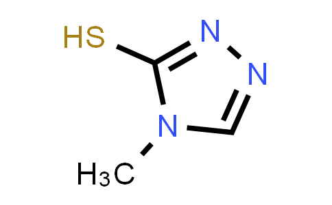 CAS No. 24854-43-1, 3-Mercapto-4-methyl-1,2,4-triazole