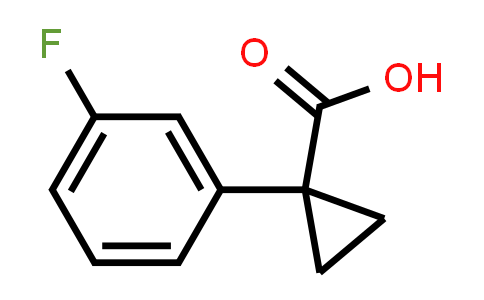 CAS No. 248588-33-2, 1-(3-Fluorophenyl)cyclopropane-1-carboxylic acid