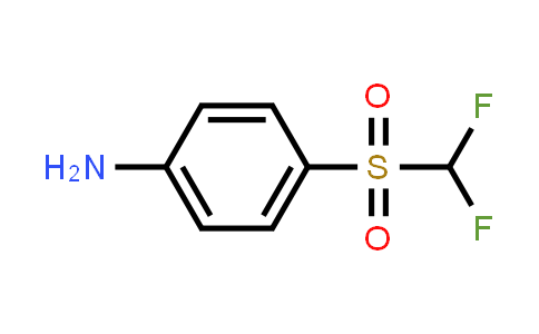 CAS No. 24906-77-2, 4-[(Difluoromethyl)sulfonyl]aniline