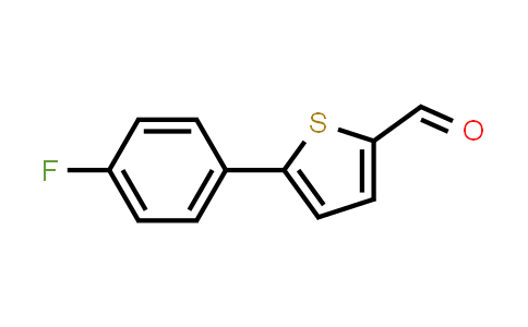 CAS No. 249504-38-9, 5-(4-Fluorophenyl)thiophene-2-carbaldehyde