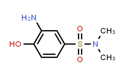CAS No. 24962-75-2, 3-amino-4-hydroxy-N,N-dimethylbenzenesulfonamide