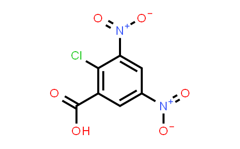 CAS No. 2497-91-8, 2-Chloro-3,5-dinitrobenzoic acid