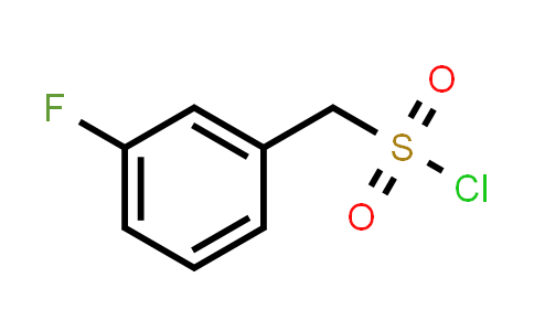 CAS No. 24974-72-9, (3-Fluorophenyl)methanesulfonyl chloride