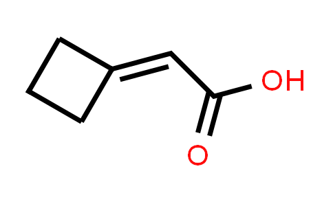 CAS No. 25021-04-9, 2-Cyclobutylideneacetic acid