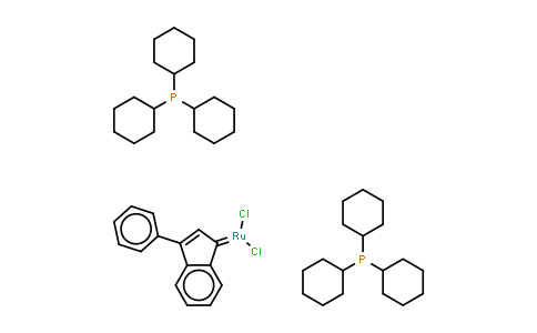 CAS No. 250220-36-1, (3-Phenyl-1H-inden-1-ylidene)bis(tricyclohexylphosphine)ruthenium(II)dichloride