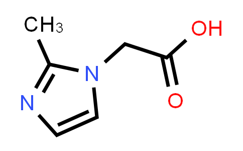 CAS No. 25023-36-3, 2-(2-Methylimidazol-1-yl)acetic acid