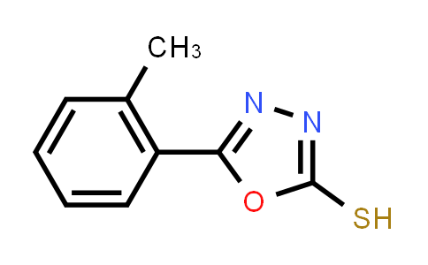 CAS No. 2503-66-4, 5-(2-Methylphenyl)-1,3,4-oxadiazole-2-thiol
