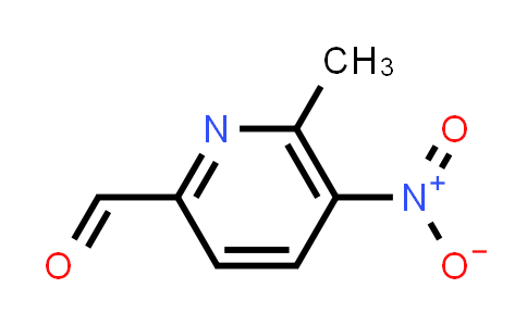 CAS No. 25033-74-3, 6-Methyl-5-nitropyridine-2-carbaldehyde