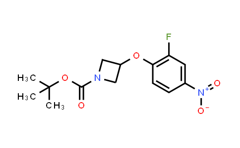 CAS No. 250371-89-2, tert-Butyl 3-(2-fluoro-4-nitrophenoxy)azetidine-1-carboxylate