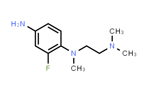 CAS No. 250371-97-2, N1-(2-(Dimethylamino)ethyl)-2-fluoro-N1-methylbenzene-1,4-diamine