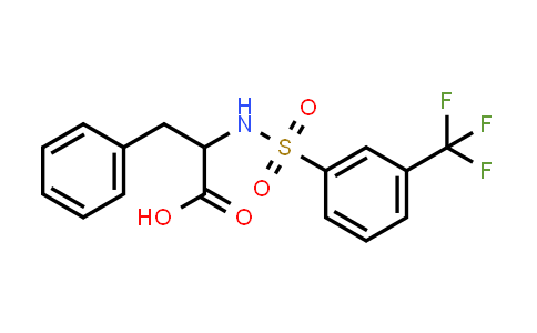 CAS No. 250714-63-7, N-[3-(Trifluoromethyl)phenylsulfonyl]-DL-phenylalanine