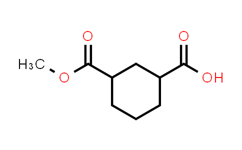 CAS No. 25090-39-5, 3-(Methoxycarbonyl)cyclohexanecarboxylic acid
