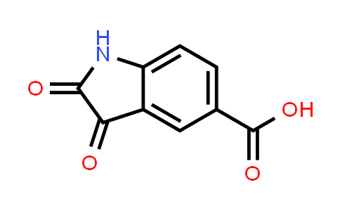 CAS No. 25128-32-9, 2,3-Dioxoindoline-5-carboxylic acid