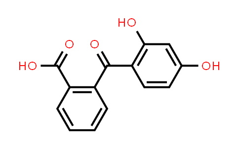 CAS No. 2513-33-9, 2-(2,4-Dihydroxybenzoyl)benzoic acid