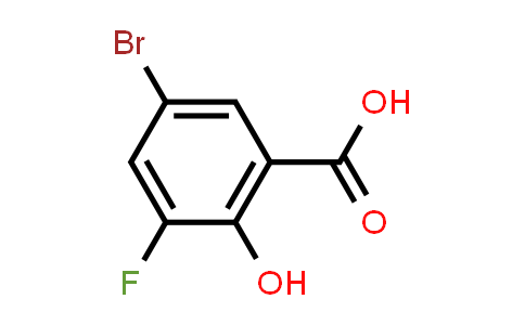 CAS No. 251300-29-5, 5-Bromo-3-fluoro-2-hydroxybenzoic acid