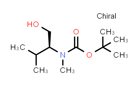 CAS No. 251320-63-5, Carbamic acid, [(1S)-1-(hydroxymethyl)-2-methylpropyl]methyl-, 1,1-dimethylethyl ester