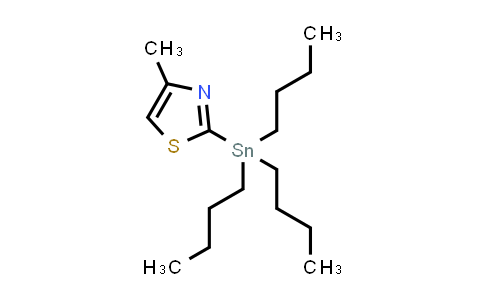 CAS No. 251635-59-3, 4-Methyl-2-(tributylstannyl)thiazole