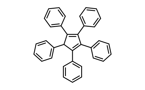 CAS No. 2519-10-0, 1,2,3,4,5-Pentaphenyl-1,3-cyclopentadiene