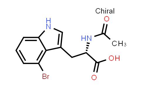 CAS No. 252026-08-7, N-Acetyl-4-bromotryptophan