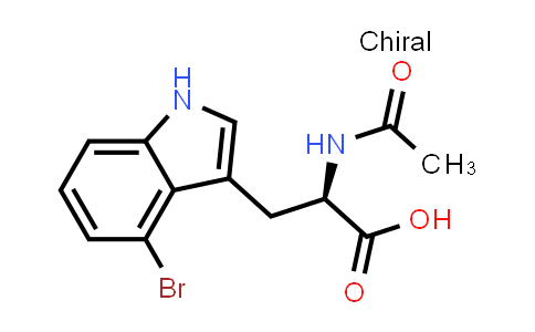 CAS No. 252026-09-8, N-Acetyl-4-bromo-D-tryptophan