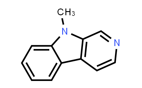 CAS No. 2521-07-5, 9-Methyl-9H-pyrido[3,4-b]indole