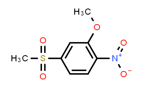 CAS No. 252562-05-3, 2-Methoxy-4-(methylsulfonyl)-1-nitrobenzene