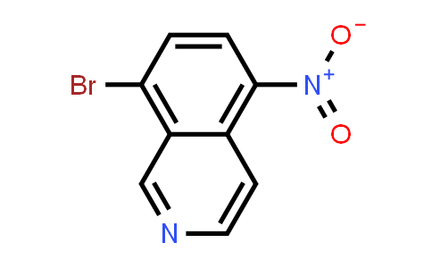 CAS No. 252861-41-9, 8-Bromo-5-nitroisoquinoline