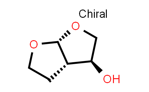 CAS No. 252873-50-0, (3S,3aS,6aR)-Hexahydrofuro[2,3-b]furan-3-ol