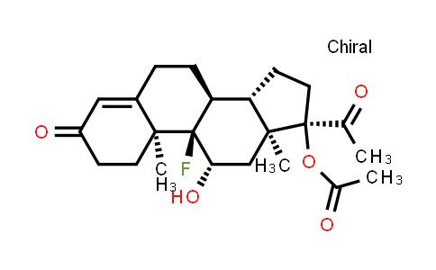 CAS No. 2529-45-5, Fluorogestone acetate
