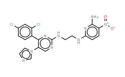 DY544484 | 252935-94-7 | N6-[2-[[4-（2,4-二氯苯基）-5-（1H-咪唑-2-基）-2-嘧啶基]氨基]乙基]-3-硝基-2,6-二氨基吡啶