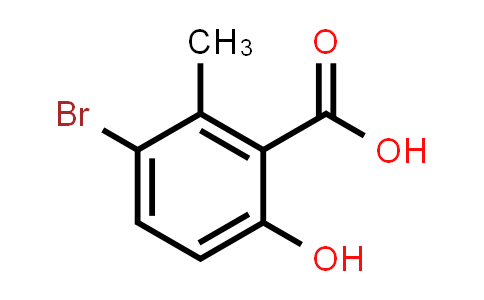 CAS No. 252955-18-3, 3-Bromo-6-hydroxy-2-methylbenzoic acid