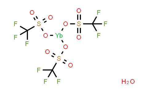 CAS No. 252976-51-5, Ytterbium(III) trifluoromethanesulfonate hydrate(1:3:x)
