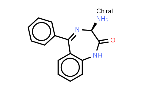 CAS No. 253135-95-4, (-)-(3S)-3-Amino-5-phenyl-1,3-dihydro-2H-1,4-benzodiazepin-2-one