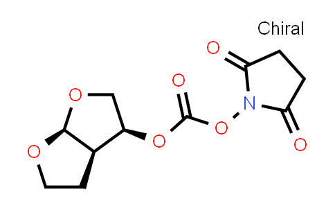 CAS No. 253265-98-4, 2,5-Pyrrolidinedione, 1-[[[[(3S,3aR,6aS)-hexahydrofuro[2,3-b]furan-3-yl]oxy]carbonyl]oxy]-