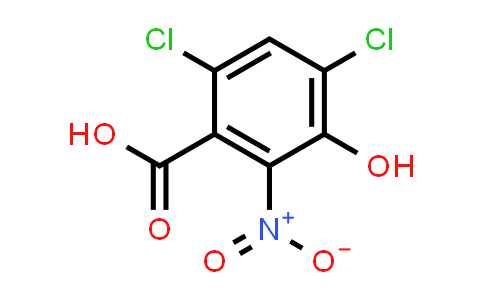 CAS No. 253268-25-6, 4,6-Dichloro-3-hydroxy-2-nitrobenzoic acid