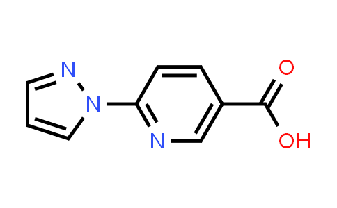 CAS No. 253315-22-9, 6-(1H-Pyrazol-1-yl)nicotinic acid