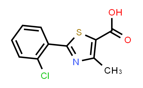 CAS No. 253315-24-1, 2-(2-Chlorophenyl)-4-methyl-1,3-thiazole-5-carboxylic acid