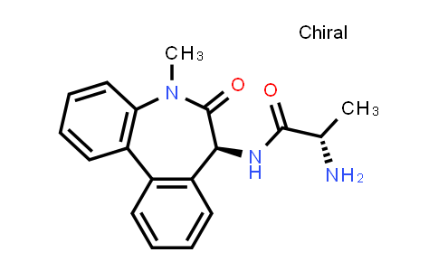 CAS No. 253324-50-4, (S)-2-amino-N-((S)-5-methyl-6-oxo-6,7-dihydro-5H-dibenzo[b,d]azepin-7-yl)propanamide