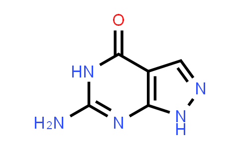 CAS No. 2537-04-4, 6-Amino-1,5-dihydro-4H-pyrazolo[3,4-d]pyrimidin-4-one