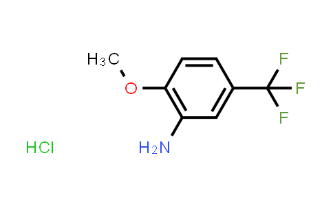 CAS No. 254435-23-9, 2-Methoxy-5-(trifluoromethyl)aniline hydrochloride