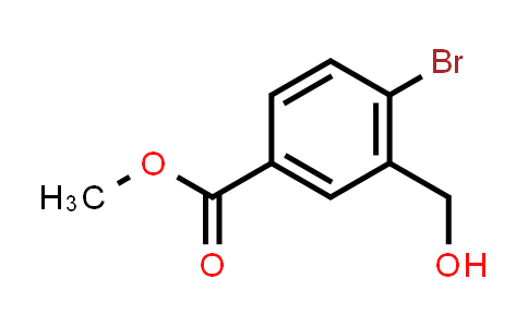 CAS No. 254746-40-2, Methyl 4-bromo-3-(hydroxymethyl)benzoate