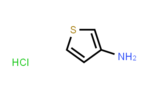 CAS No. 25475-76-7, Thiophen-3-amine hydrochloride