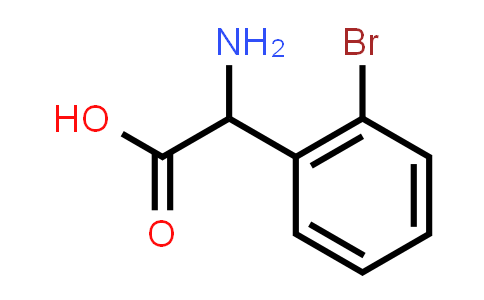 CAS No. 254762-66-8, 2-Amino-2-(2-bromophenyl)acetic acid